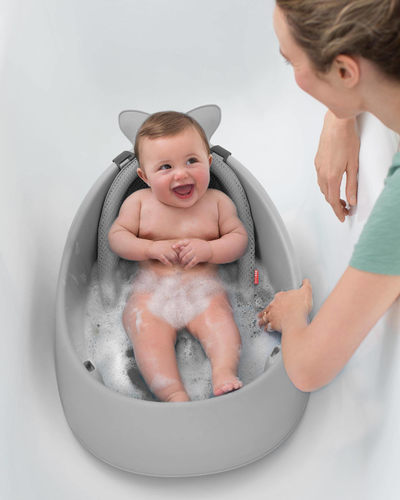 Baignoire Evolutive Pour Bébés Grise