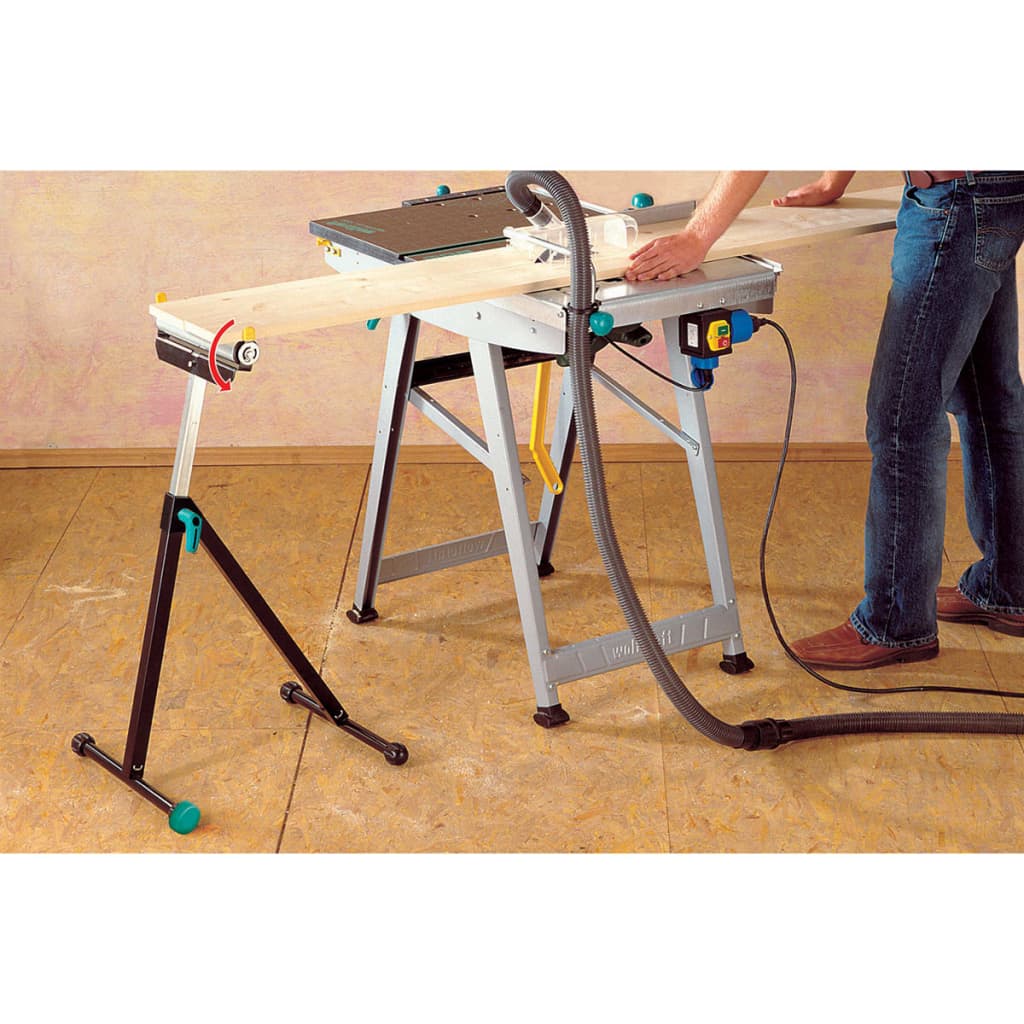 Tréteau À Rouleau 60 Kg 64-100 Cm 6119973 Wolfcraft