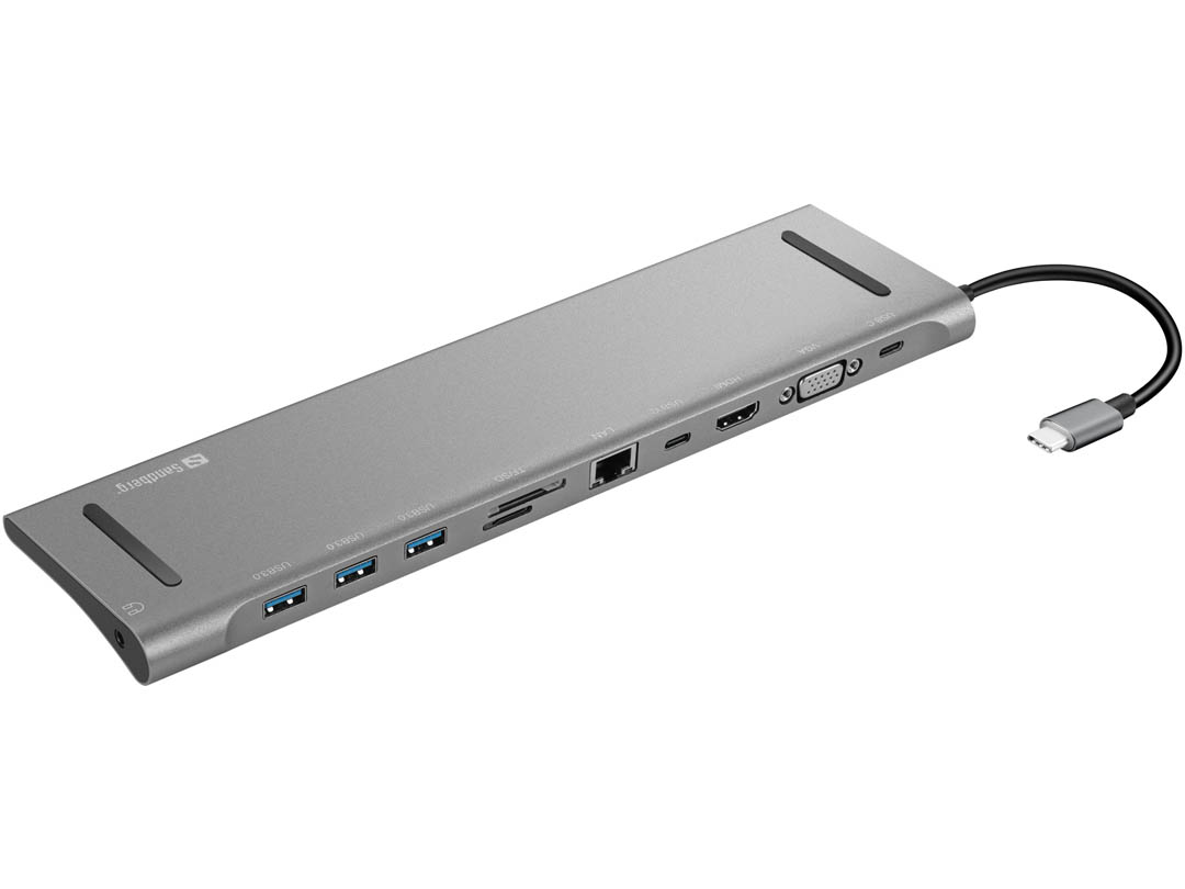 Hub Docking Station Sandberg Usb-c 10 Ports