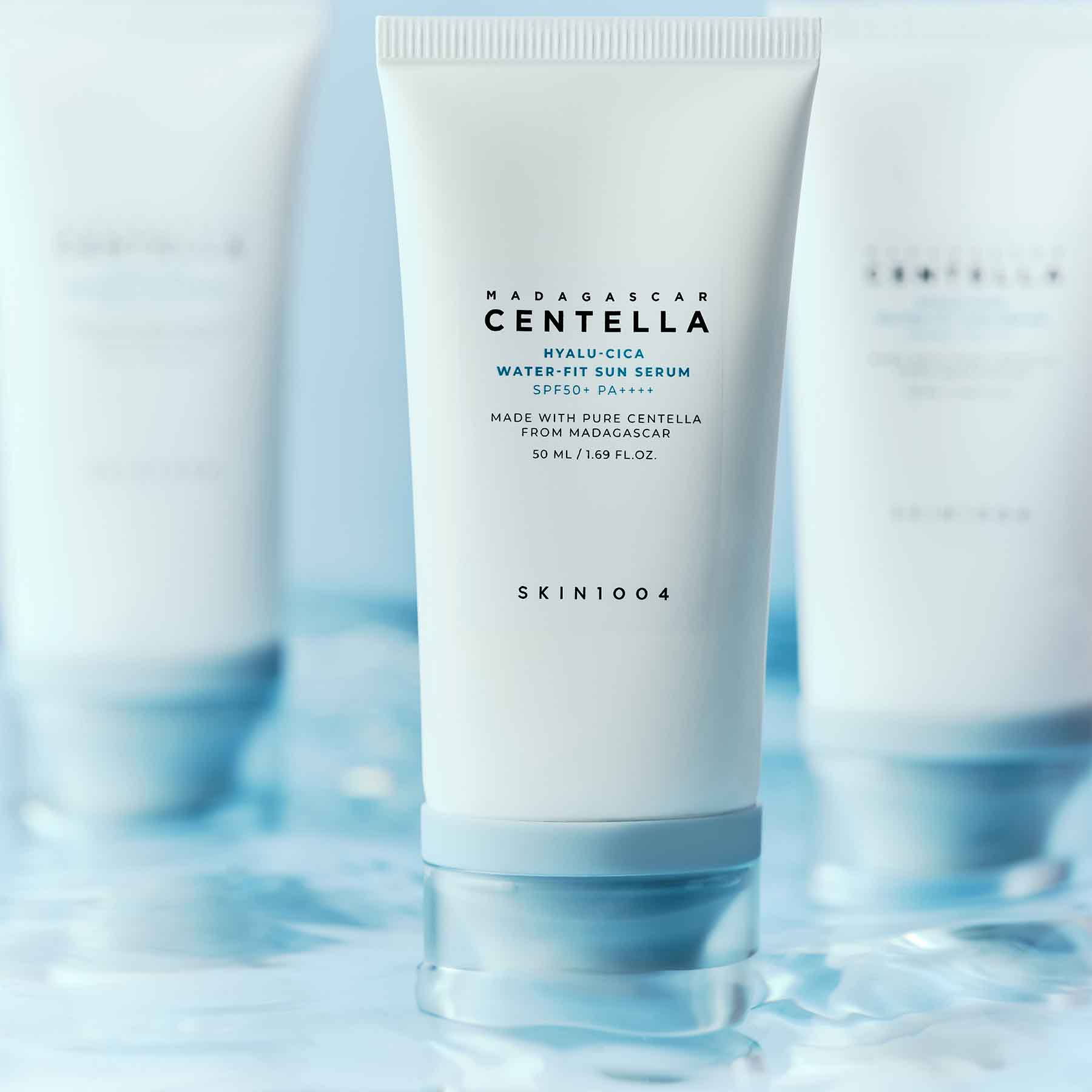 Hydratačné slnečné sérum Skin1004 SPF50+