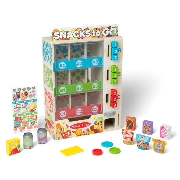 Melissa & Doug ‎طقم ألعاب التسوق وسجل النقدية‎, ‎سنوات فما فوق ‎3‎‎, ‎متعدد الالوان‎