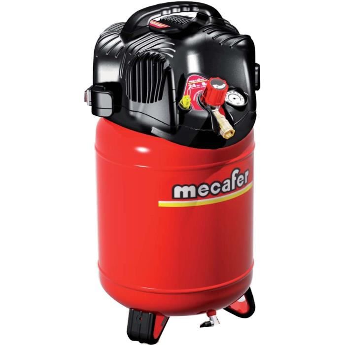 Mecafer Compresseur D'air Vertical 24l 1,5hp Twenty