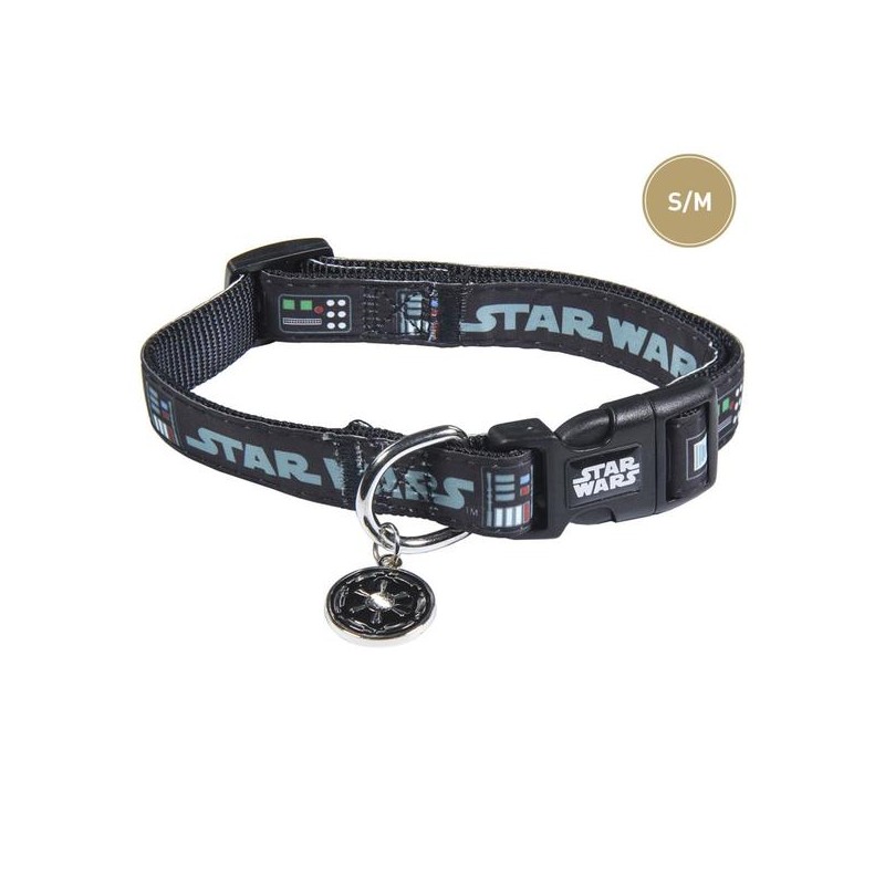 Collier Pour Chien Star Wars Noir S/m