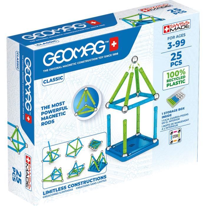 Geomag - Ecofriendly 25pcs Color