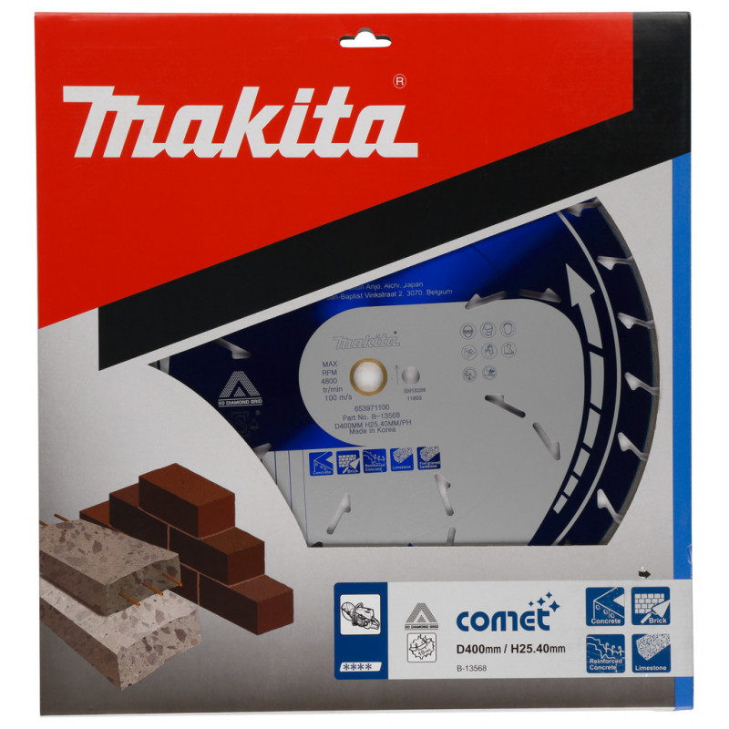 Disque Diamant Comet Ø 400 X 20/25,4 Mm B-13568 Makita