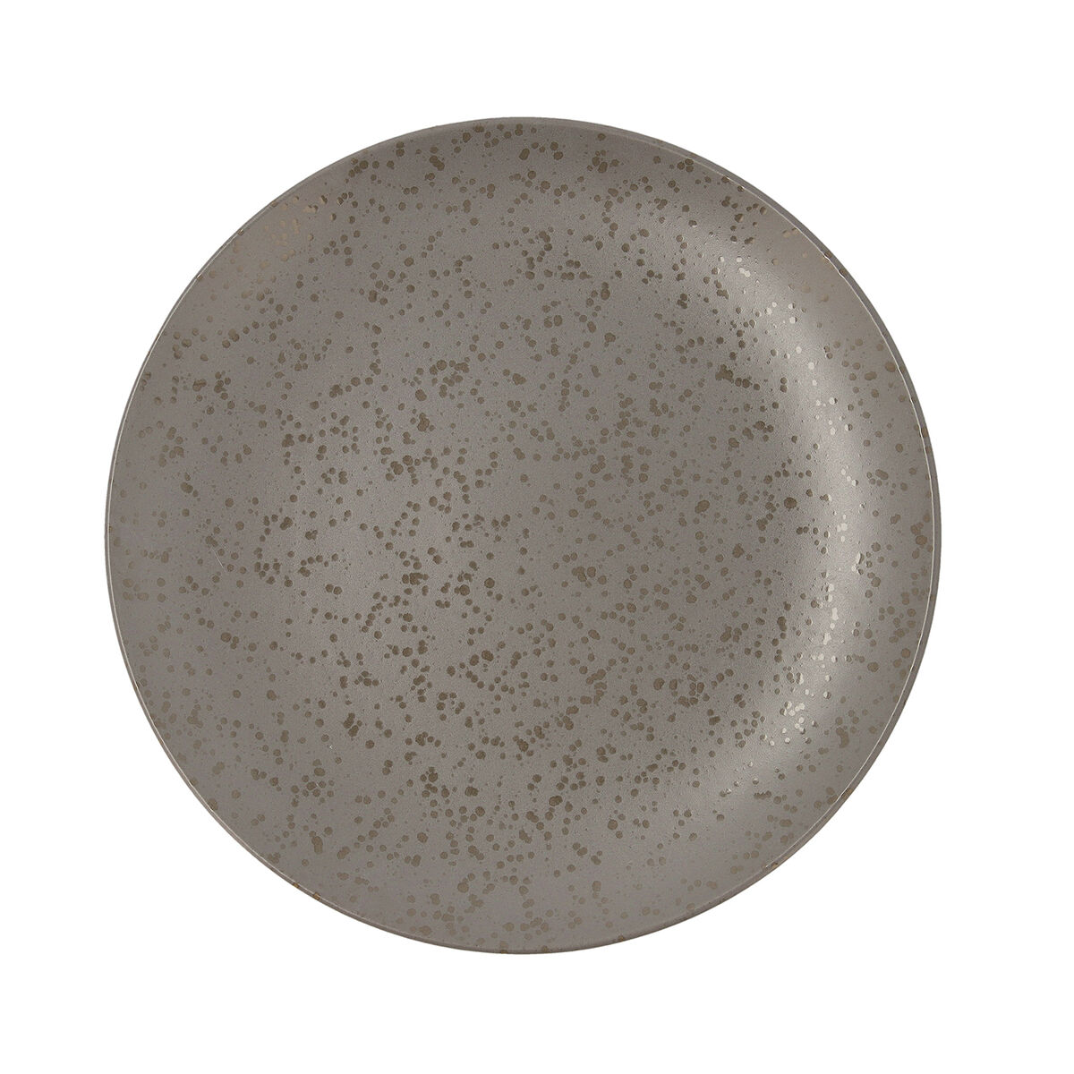 Assiette Plate Ariane Oxide Céramique Gris (ø 31 Cm) (6 Unités)