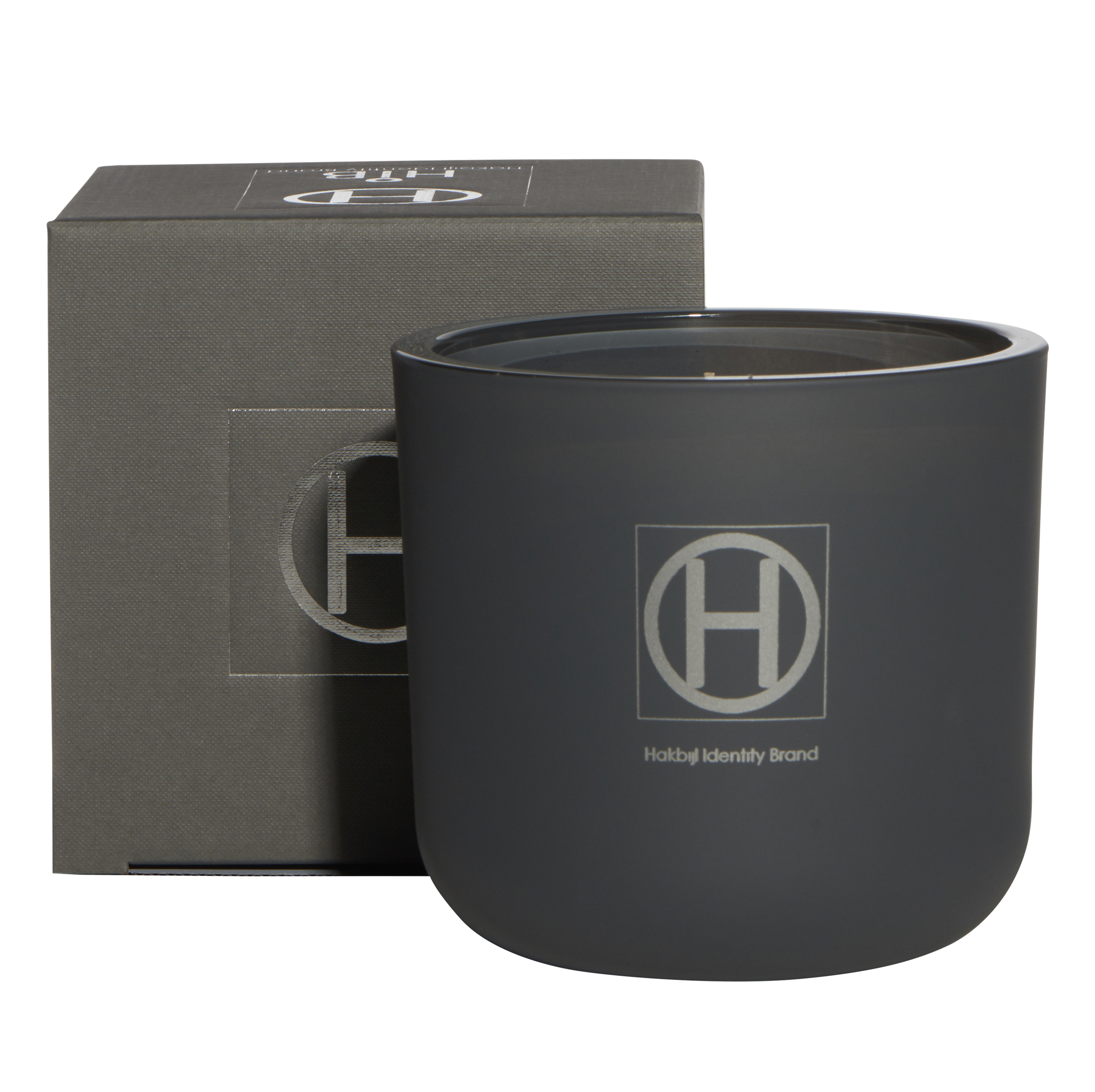 HiB Scented Candle - Matte Grey - Anthracite - D14