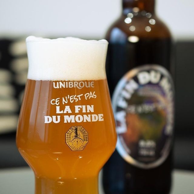 Bière Blonde La Fin Du Monde De La Brasserie Unibroue Du Quebec à Prix ...