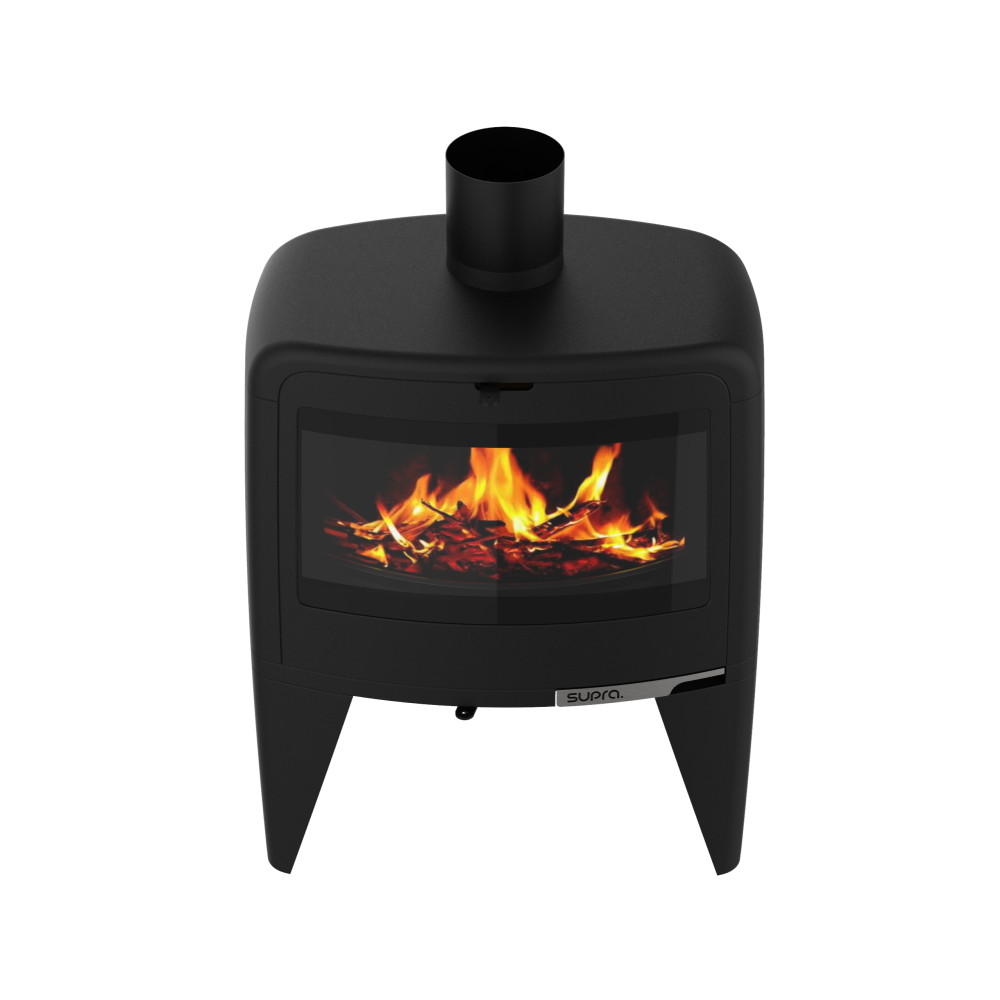 Poêle À Bois Paul Haut 10kw En Fonte - Étanche - Eco Design