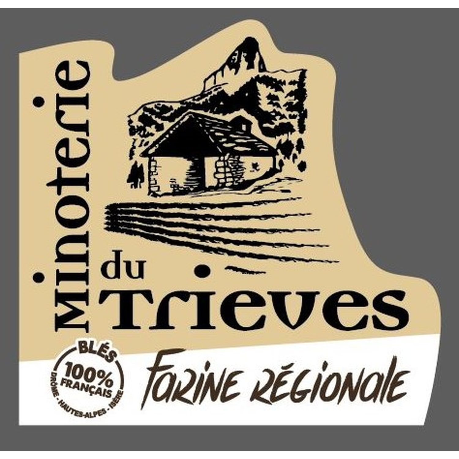 Lot 3x Farine T55 De Blé 100% Français - Minoterie Du Trièves - Sac 5k