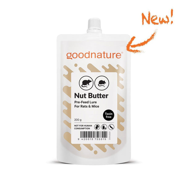 Goodnature A24 Rat &  Mouse Pre-feed lure Nutbutter 200grm