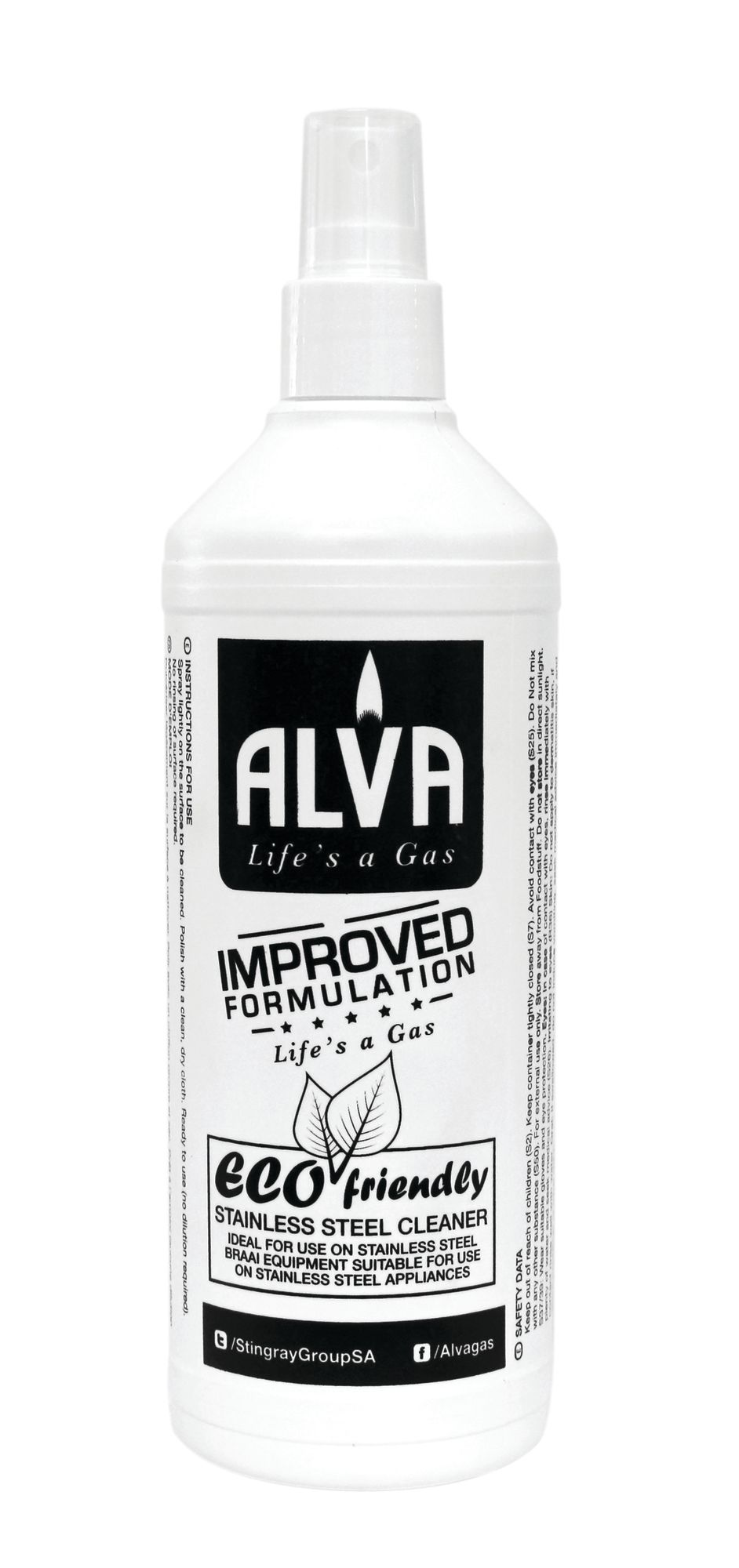 Alva-Stainless Steel BBQ Cleaner Spray
