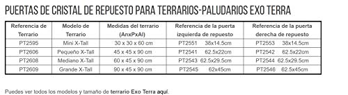 Exo Terra Exoterra Porte Paludarium Izq Pt2606 1 Unité 1440 G