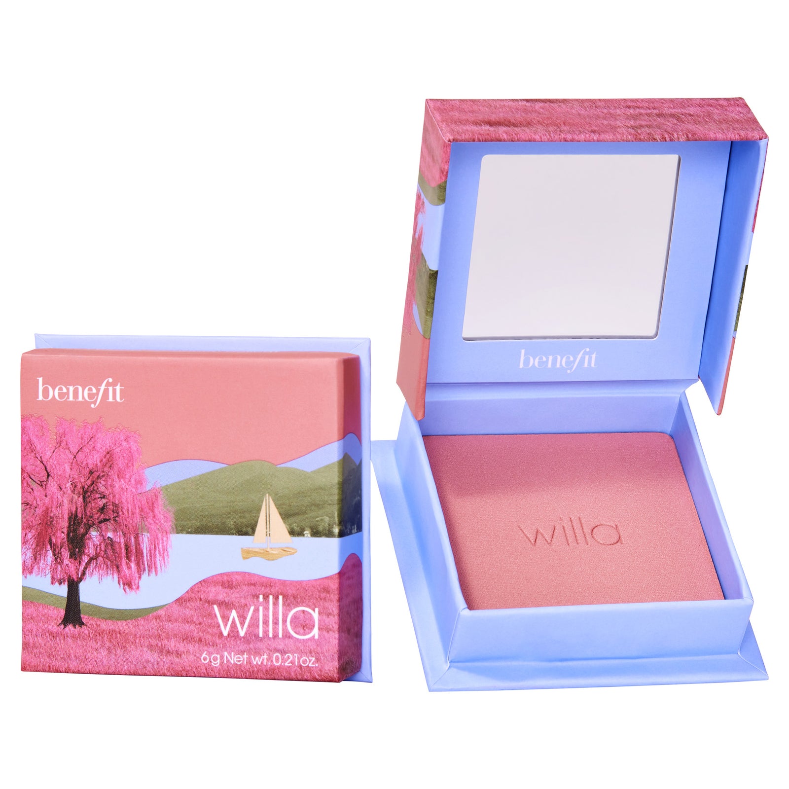 Benefit WANDERful World Blush Willa Soft Neutral-Rose Blush 6g puder, rouge & highlighter dam – bild 2