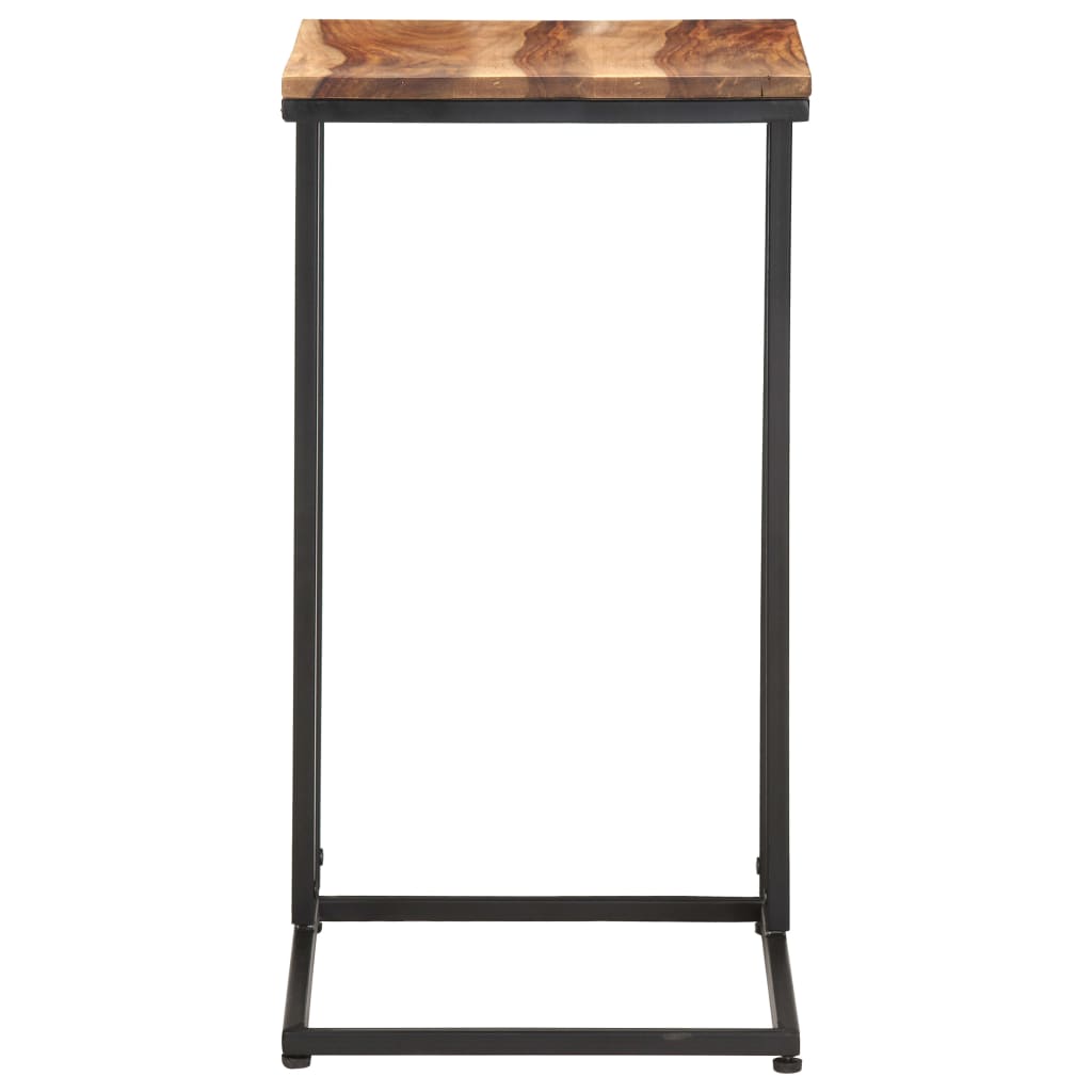 Table Basse | Table De Salon | Table D'appoint 35x45x65 Cm Bois Massif