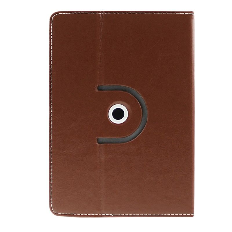 Housse Tablette Tactile pouces Universelle Etui Protection Rotation Marron Yoni à Prix