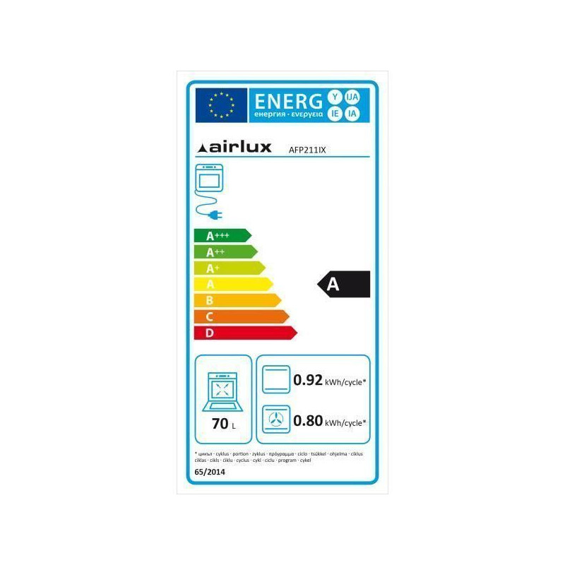 Pyrolyse - Mf Ct - 70 L - Prog. Électr. - Ecran Tft - 15 Rec. Auto -pf-fermeture Dou