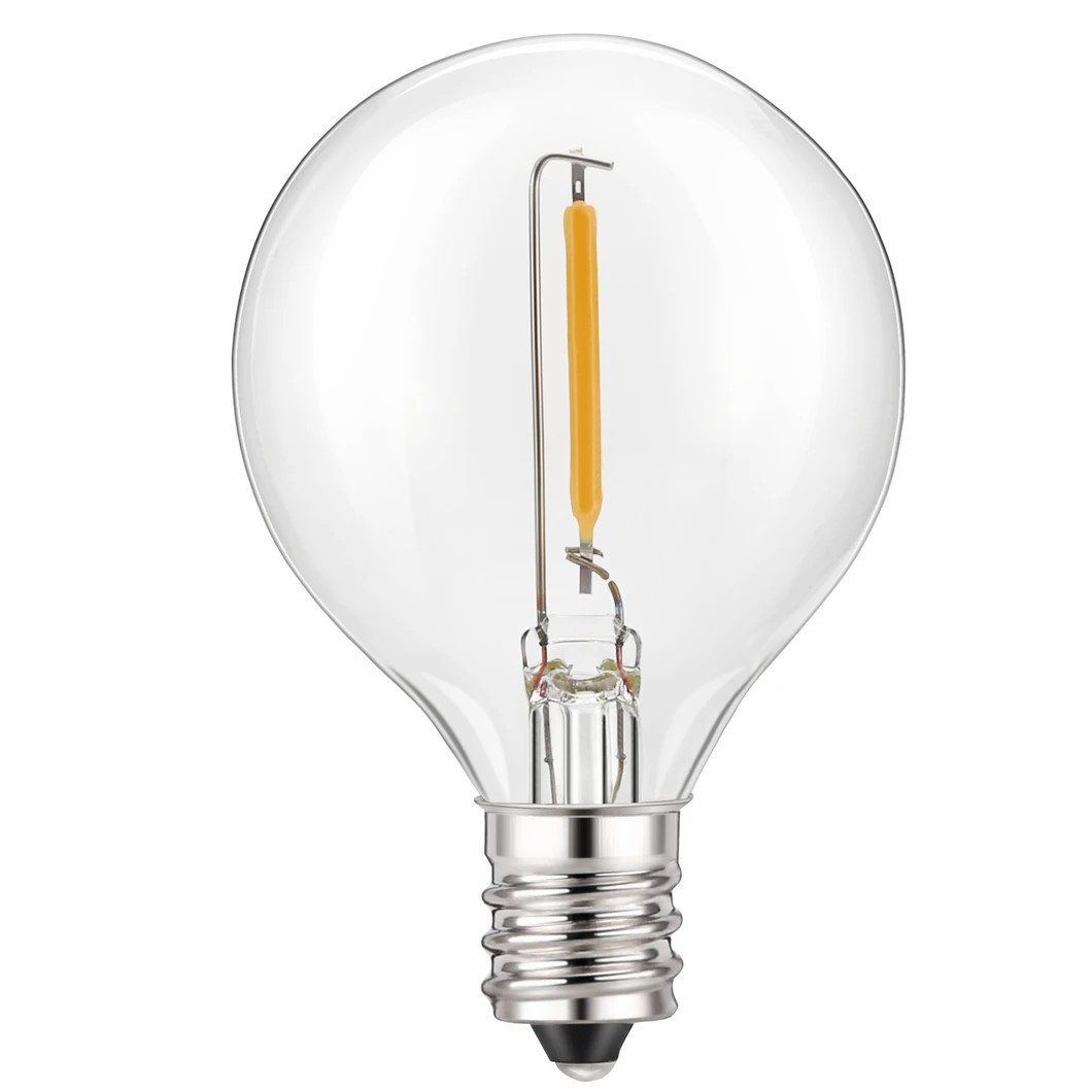 Litehouse Vintage Bulb for String Light E12 0.8W LED Filament Bulb (2 Pack)