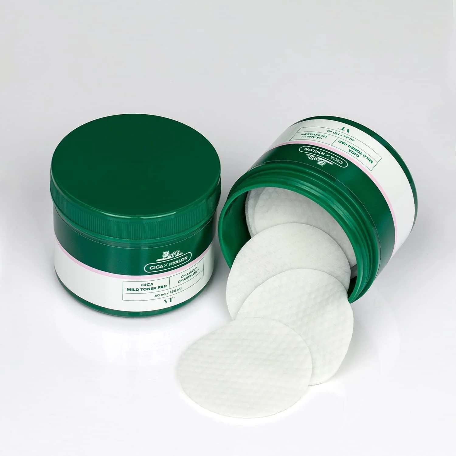 VT Cosmetics CICA Mild Toner Pad – produktový obrázok