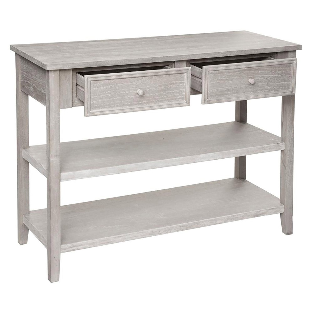 Console 2 Tiroirs Charme Naturel