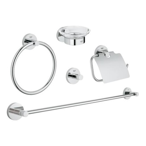 Grohe - Set Accessoires Essentials 40344001, Chrome