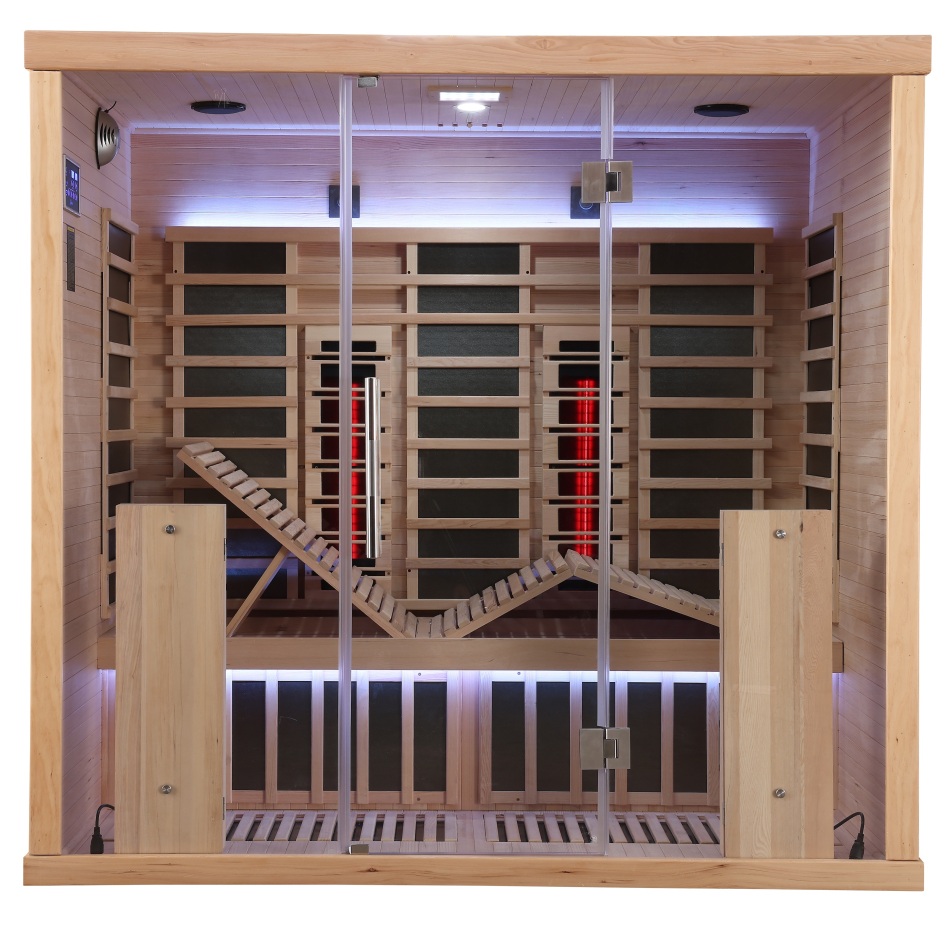 Infrasauna Belatrix Vista V RegenaRay – pohľad na kabínu