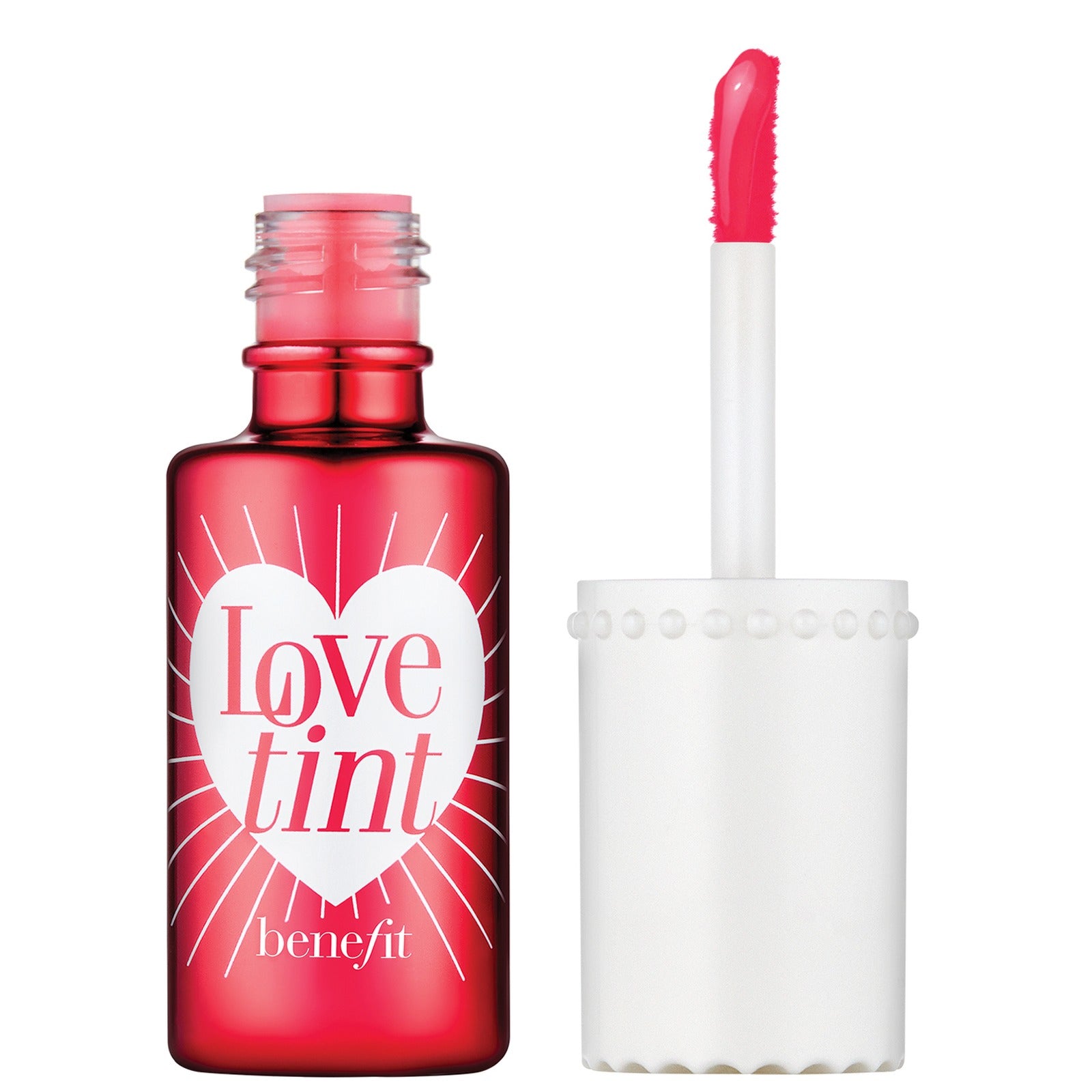 Thumbnail - Benefit Tinted Lip & Cheek Stain - Love Tint Fiery Red 6ml