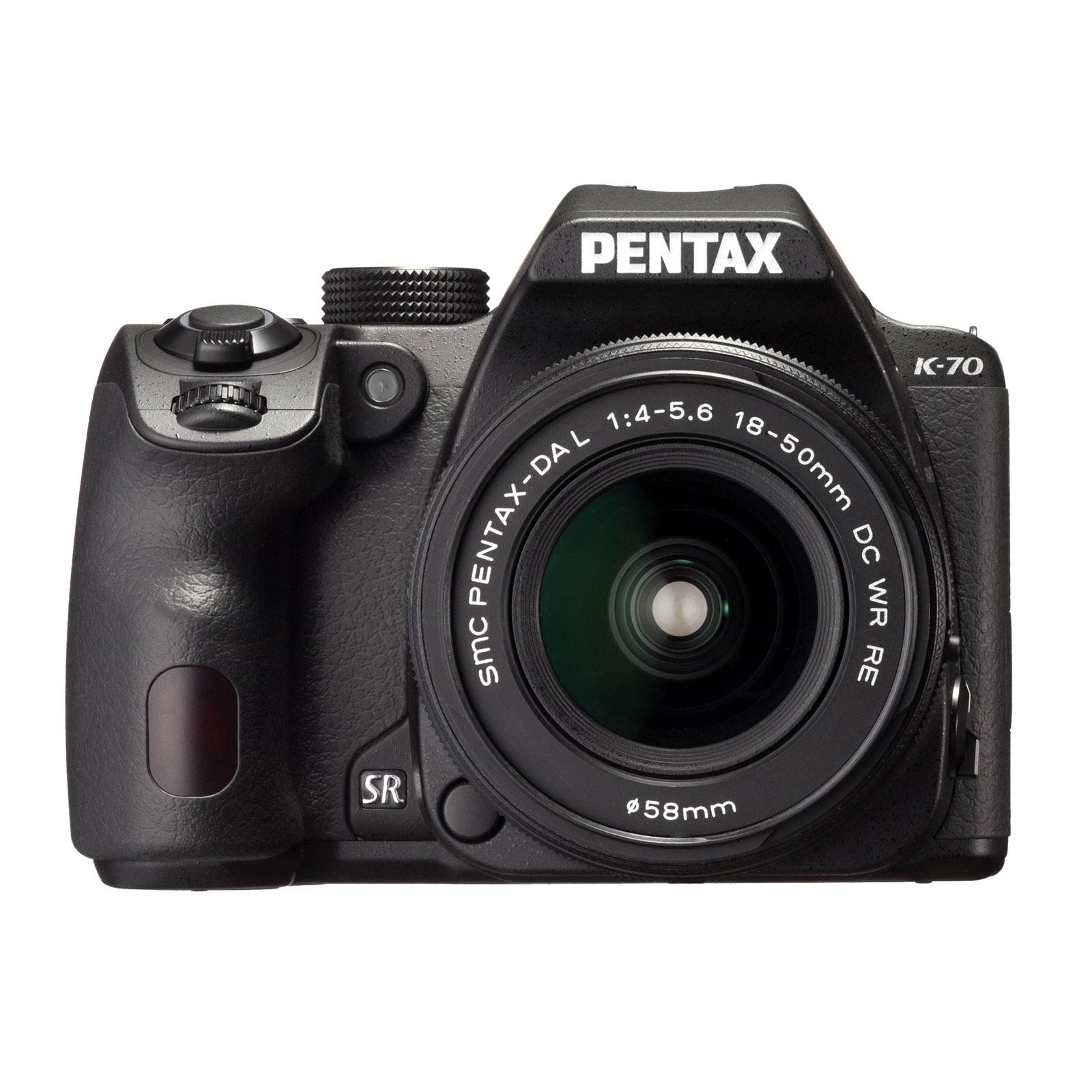 Pentax K70 + Da 18-50 Mm Wr Re - Réflex Numérique 24 Mp - Écran Lcd 3.2' Orientable - Vidéo Full Hd - Wi-fi - Boîtier Tr