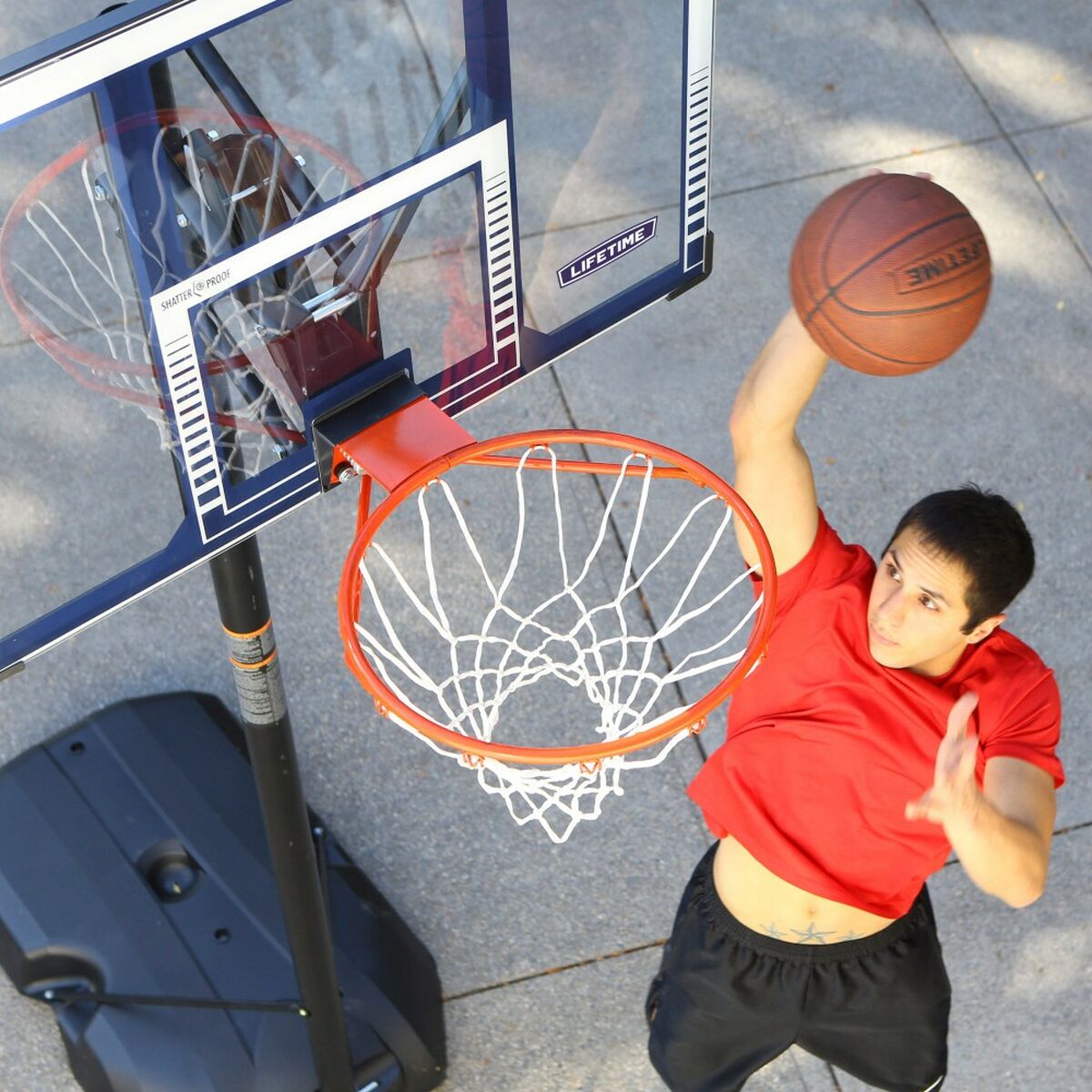Panier De Basket Lifetime 122 X 305 X 187 Cm