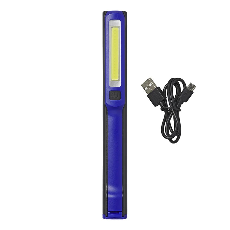 Pen Light 2 In 1 Cob Rechargeable