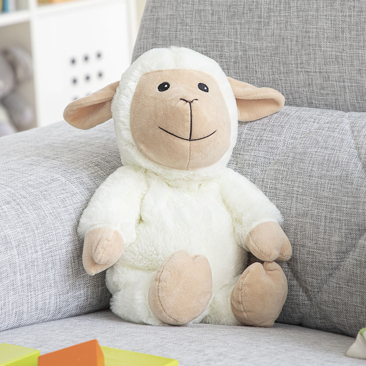 Coussin En Peluche NICI Joala Le Mouton Somnoleur - Doux Et Moelleux, Aide Au Sommeil Pour Enfants - 6