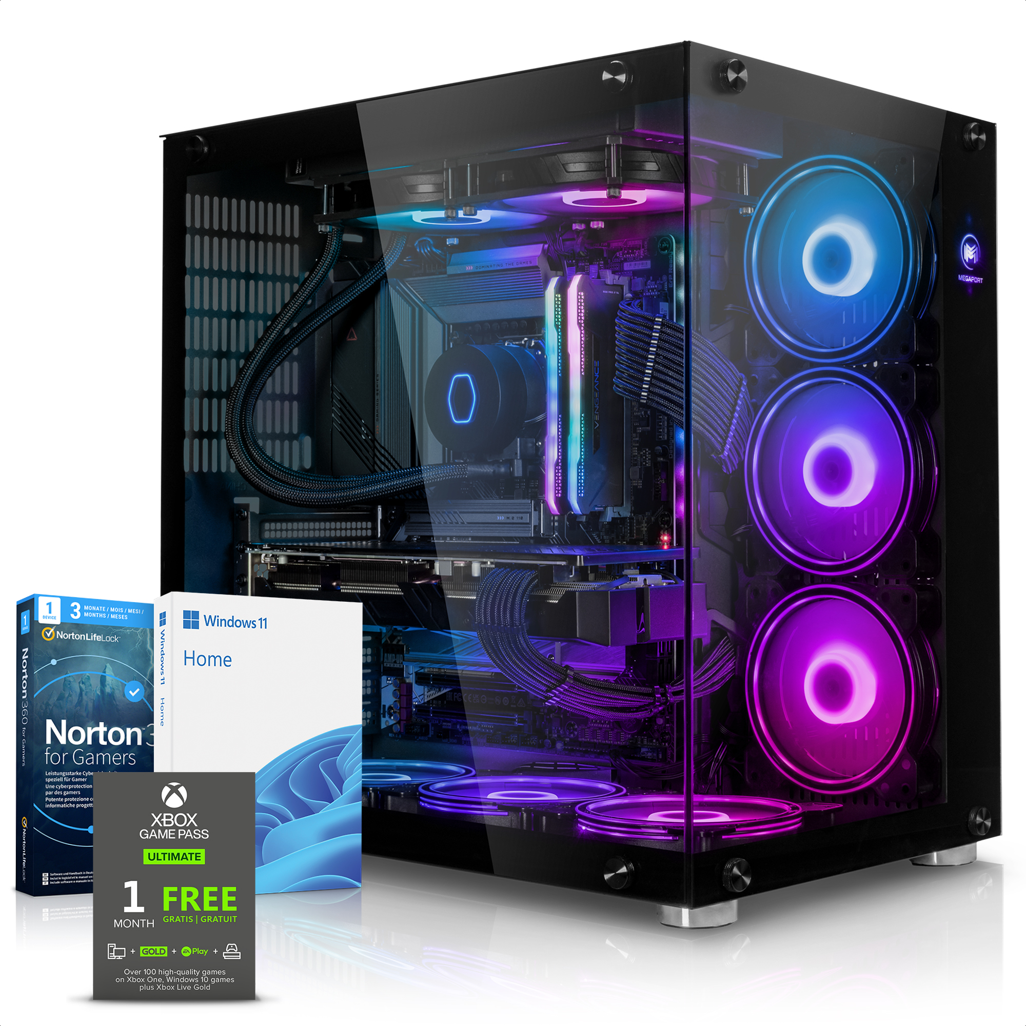 Pc Gamer Megaport Core I7 12700kf • Rtx 3060 Ti • 32go • 2to M.2 Ssd