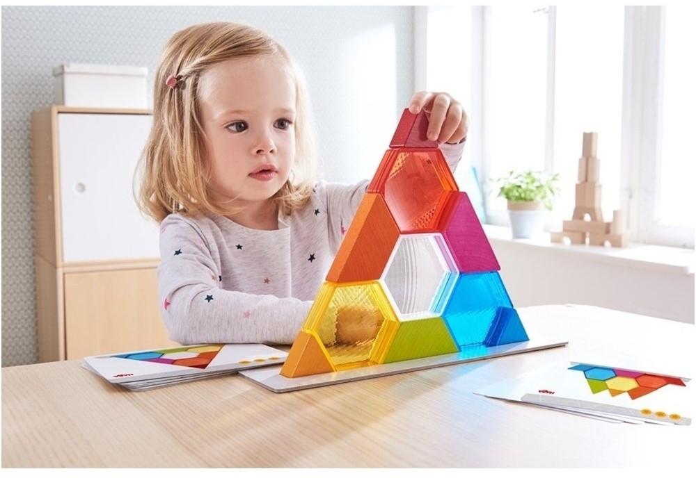 Haba Jeu D'empilage Cristaux De Couleur