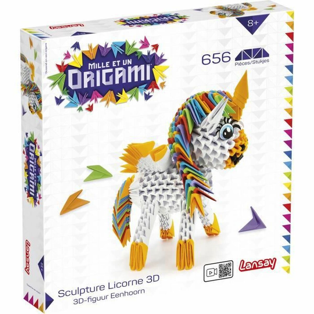 Travaux Manuel En Papier Lansay Unicorn 3d