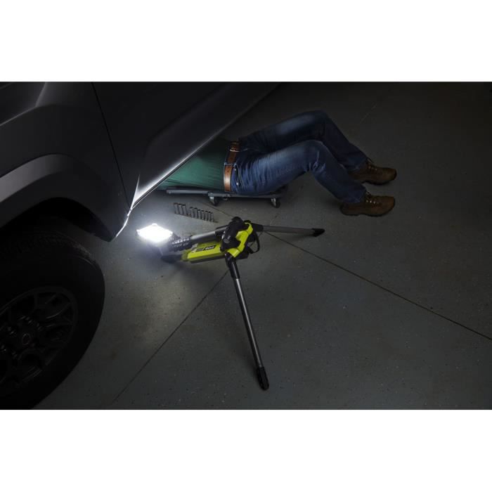 Ryobi One+ Projecteur Led Sur Trépied Pliable & Ajustable 18v - R18tl-0