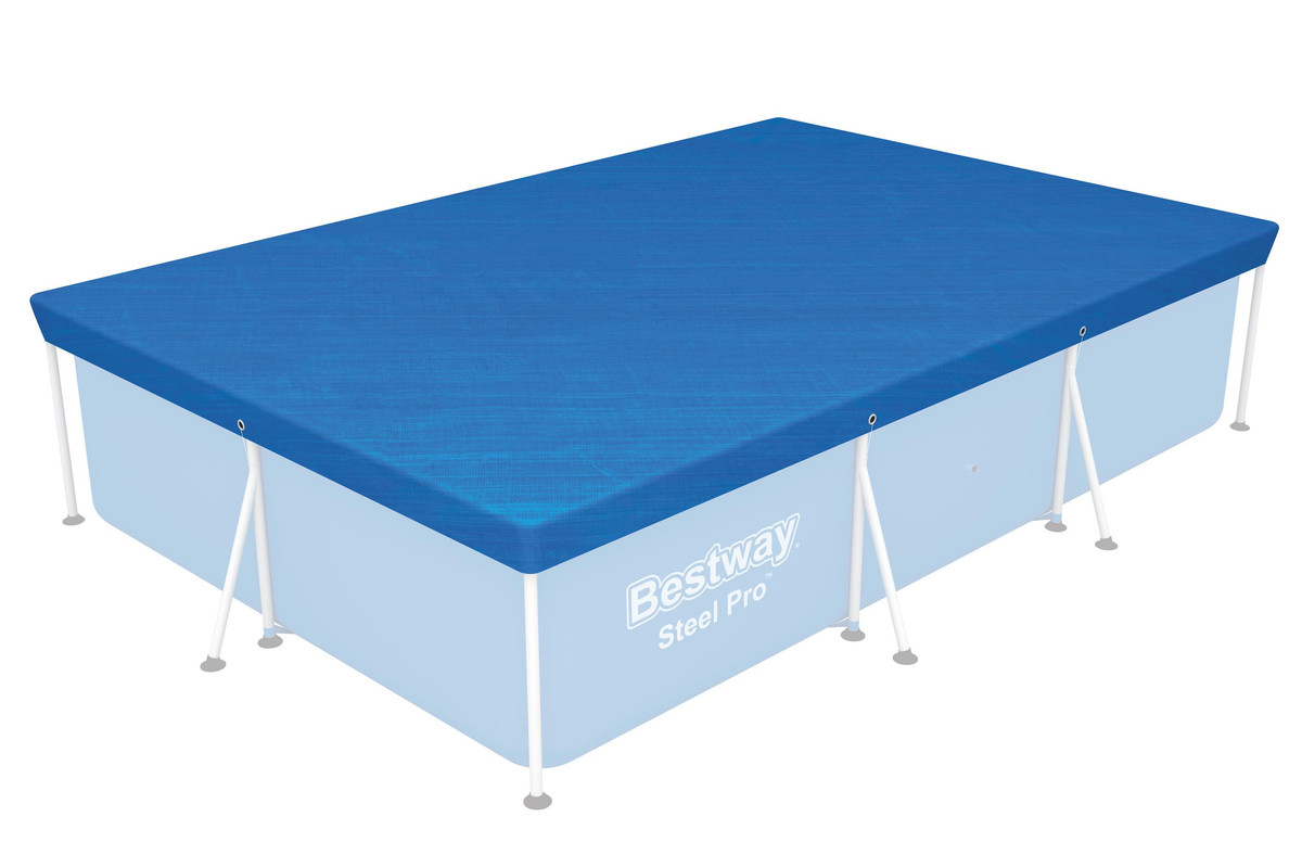 Bestway Above-Ground Pool Cover,Drawstring,Blue