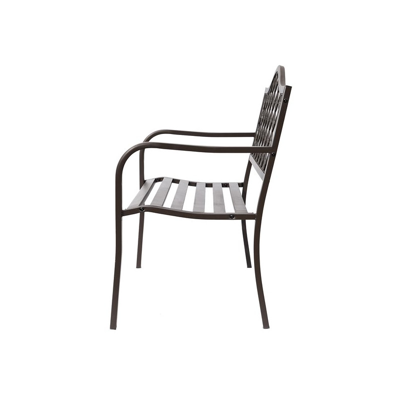 Banc 3 Places De Jardin Picpus Style Rural Noir