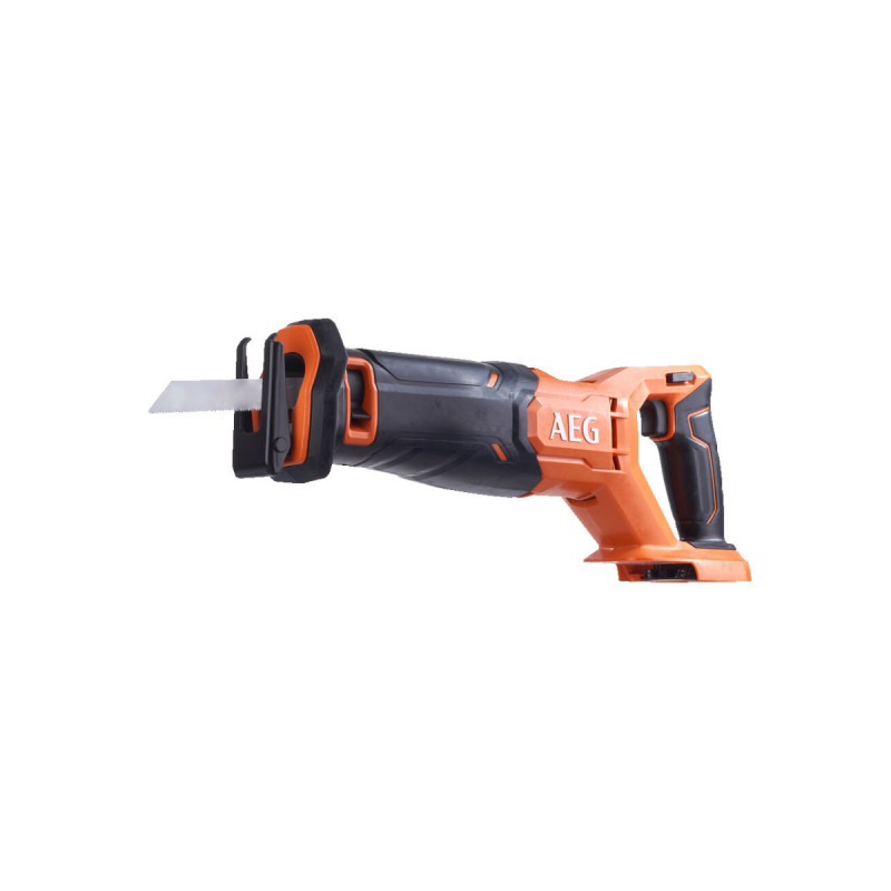 Pack Aeg 18v - Scie Sabre 28 Mm - Batterie 4.0 Ah - Chargeur - Caisse De Rangement