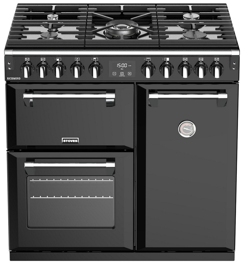 Piano De Cuisson 166l 5 Feux Stoves Prichs90dfbl à Prix Carrefour