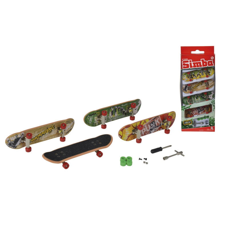 Simba Finger Skateboard, 4pcs. à Prix Carrefour