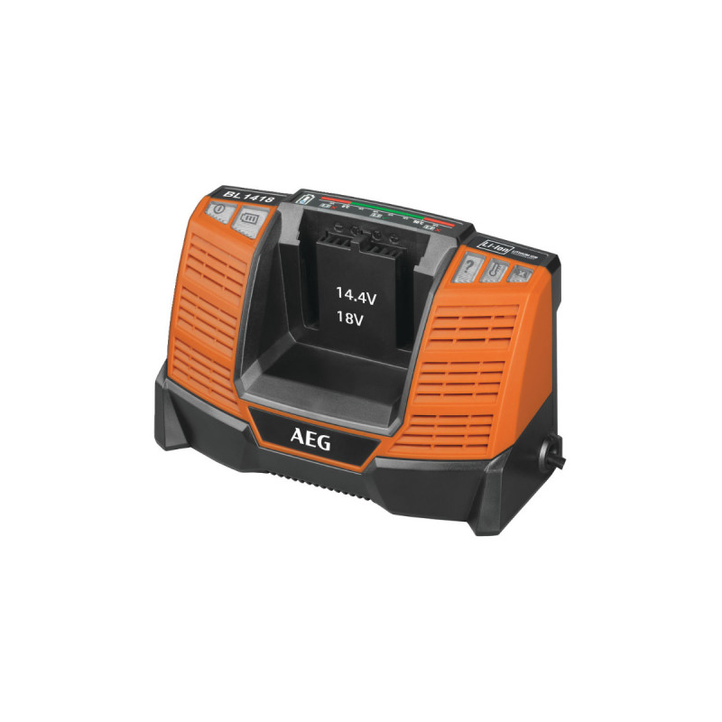 Pack Aeg 18v - Meuleuse Brushless 125 Mm - Batterie 4.0 Ah - Chargeur