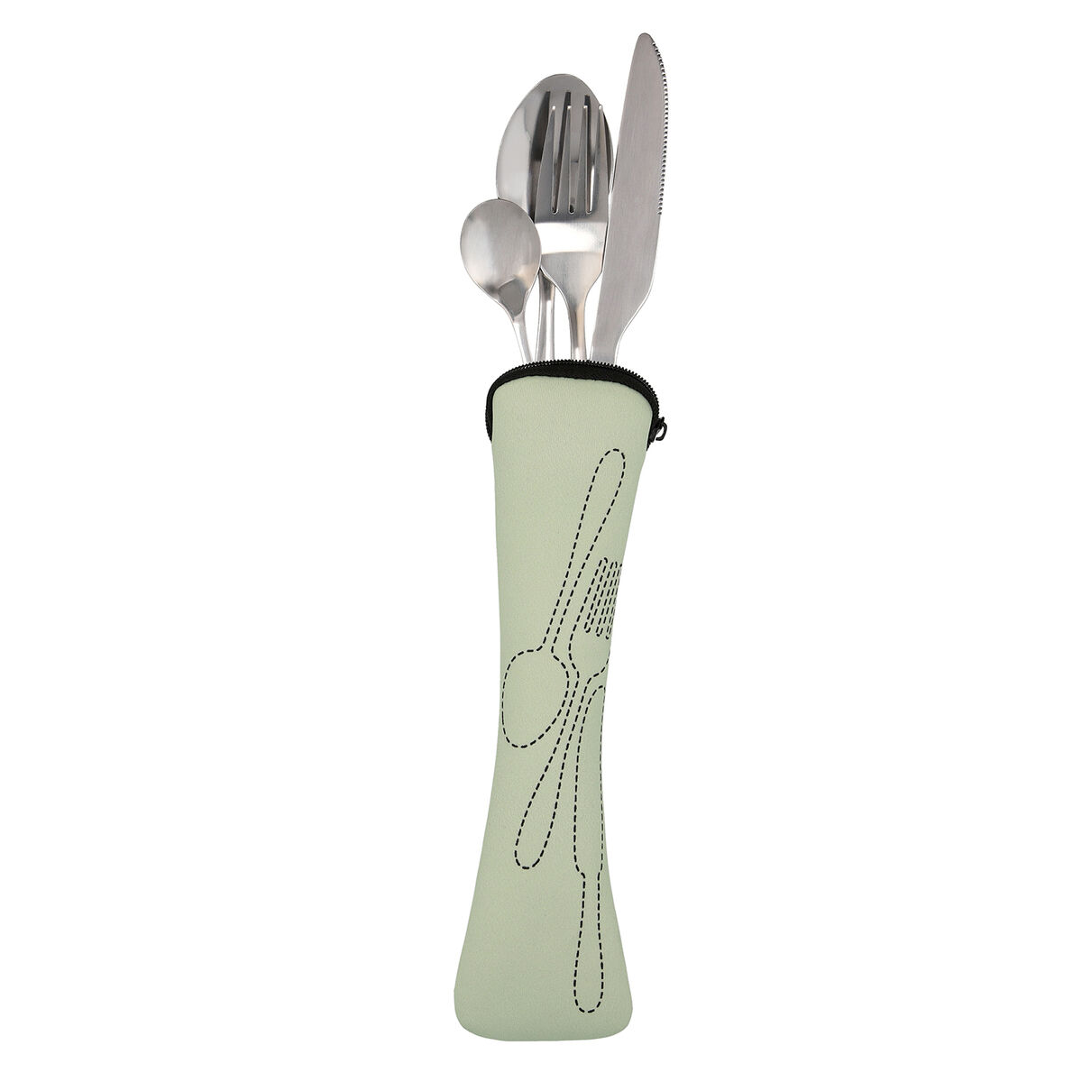 Ensemble De Couverts Quid Vert 5 Pièces Métal