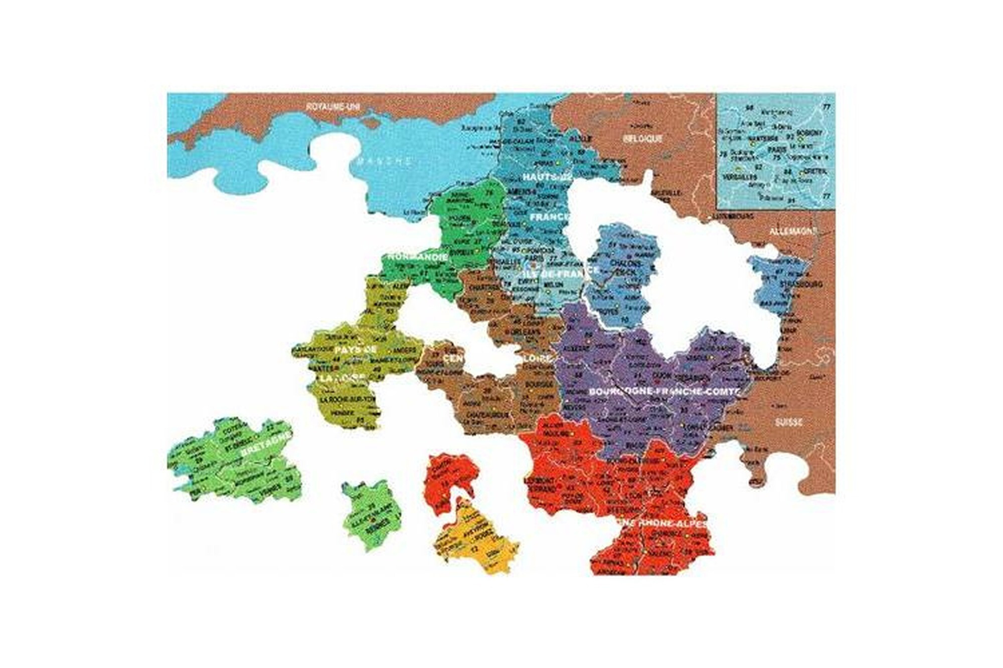 Puzzle 100 Pièces Michèle Wilson France En Bois