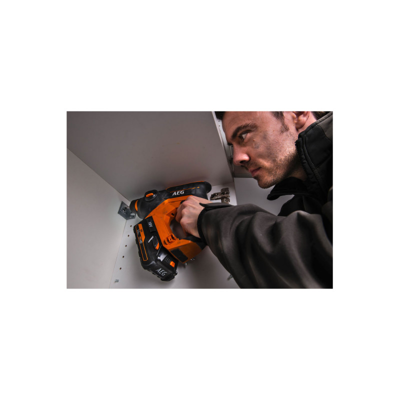 Pack Aeg 18v - Perforateur Burineur Sds Plus Compact 1,5 J - Batterie 4.0 Ah - Charg