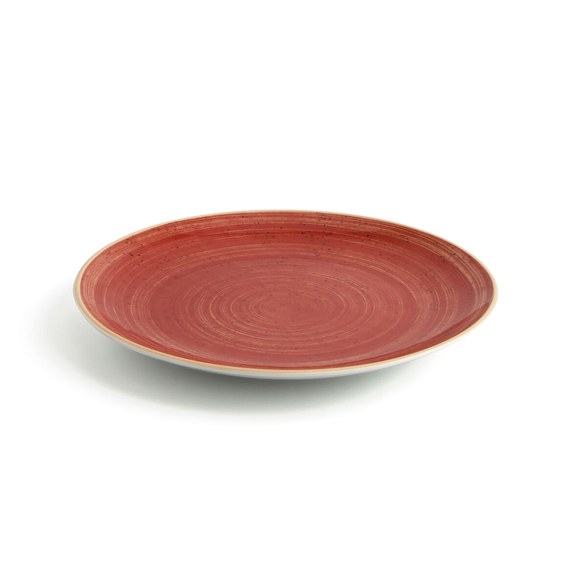 Assiette Plate Ariane Terra Céramique Rouge (ø 27 Cm) (6 Unités)