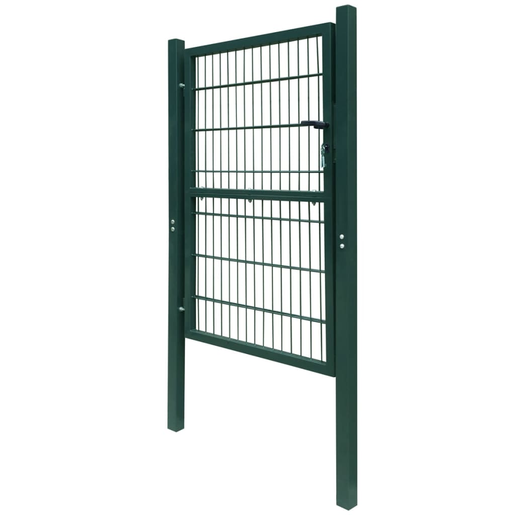 Portillon Acier 106x248 Cm Vert