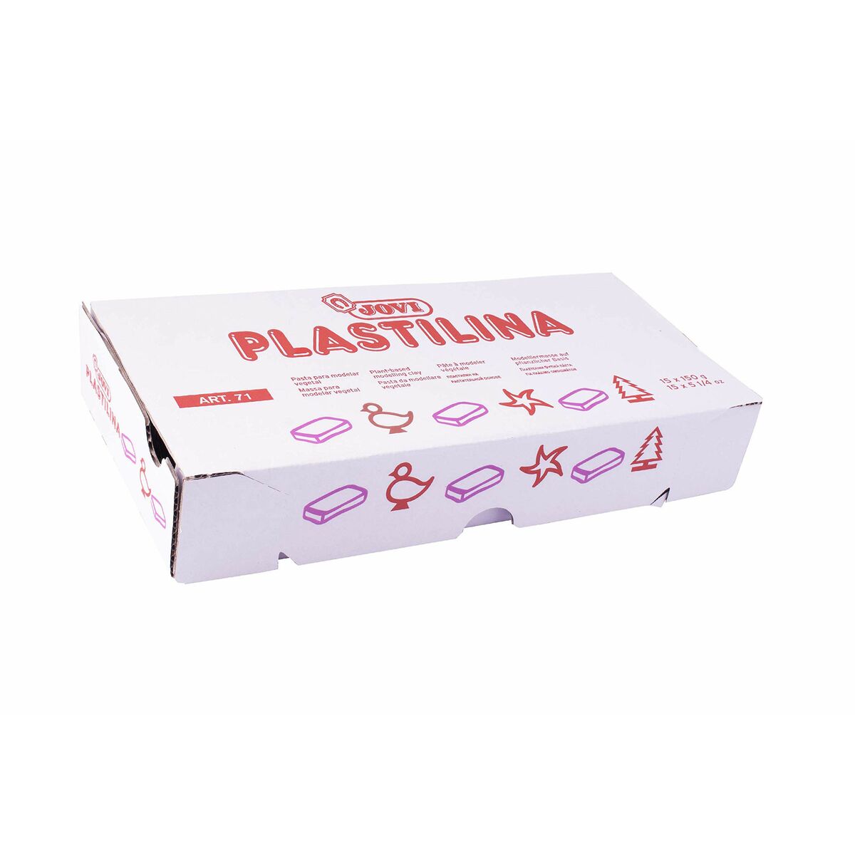 Barres De Pâte À Modeler Jovi School 150 G Viande 15 Unités