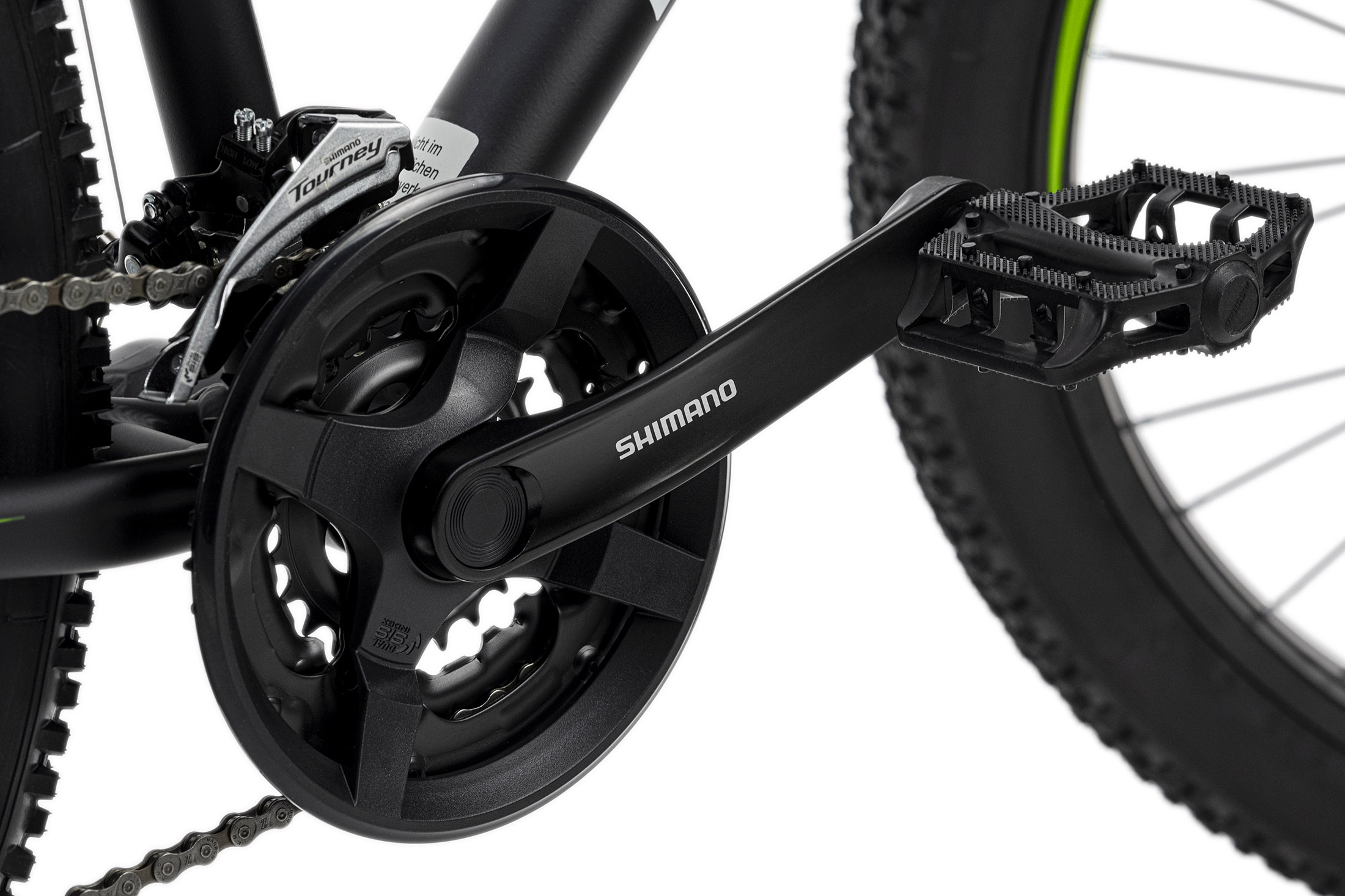 Vtt Semi-rigide 27,5'' Plus Xceed Noir-vert Tc 46 Cm Ks Cycling