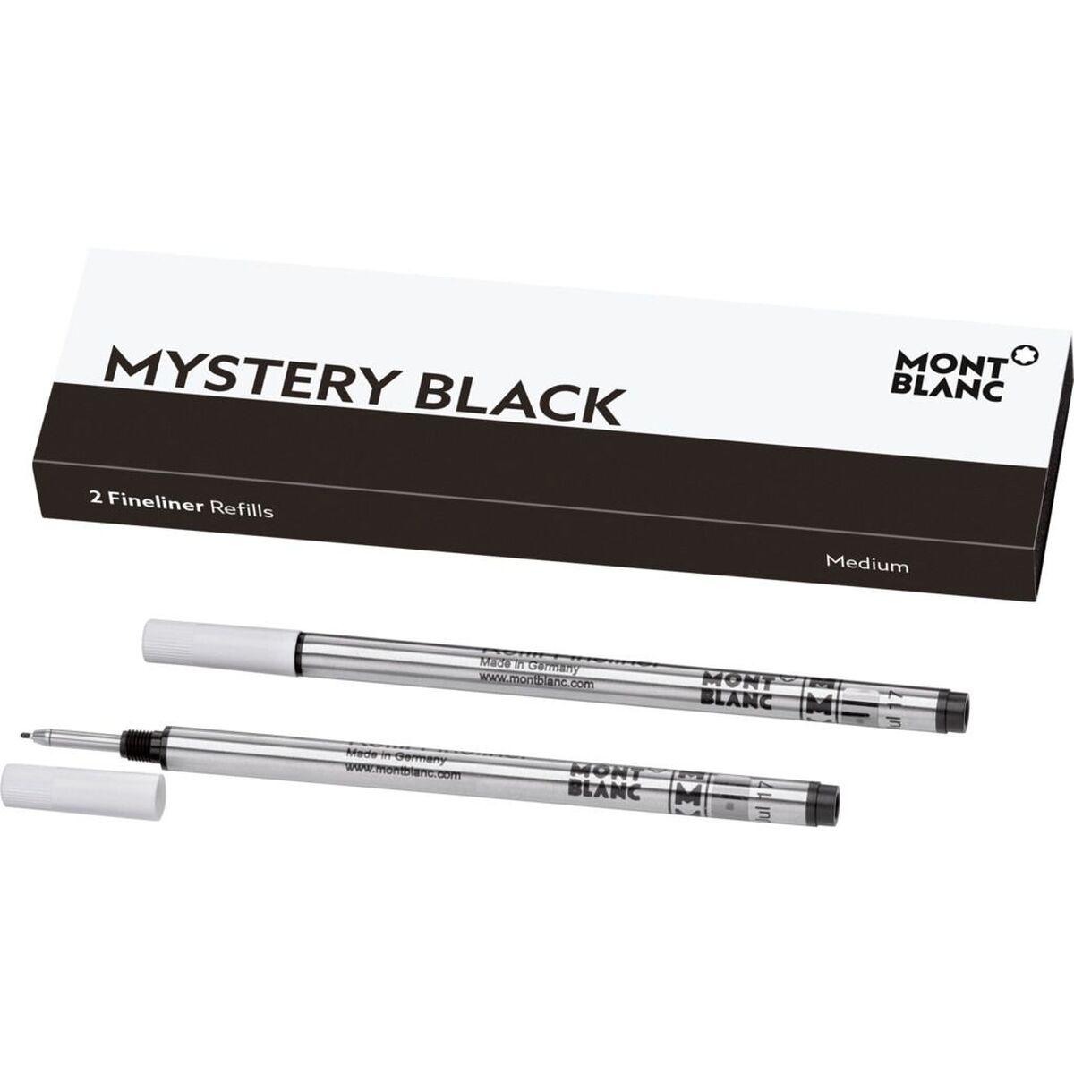 Recharge Pour Stylo Montblanc 128246 Noir (2 Unités)