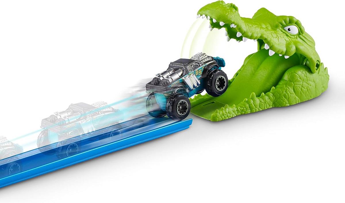 Playset Crocrodile Attak Avec Voiture